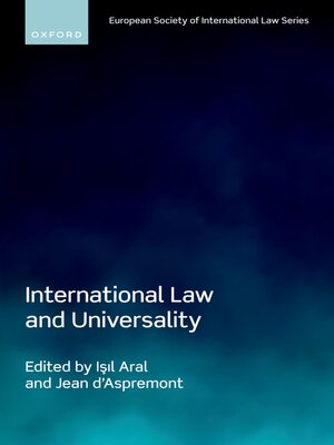 cover image of International Law and Universality